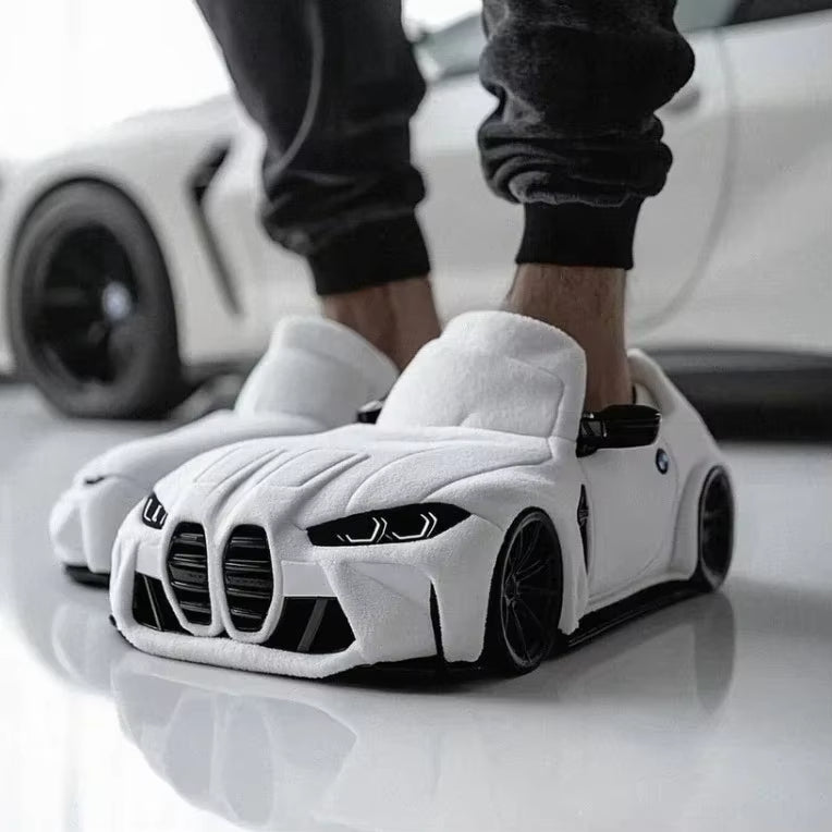 Car Plush Slippers