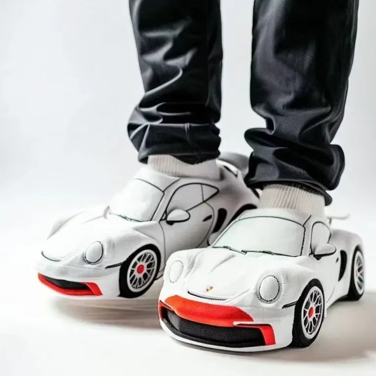 Car Plush Slippers